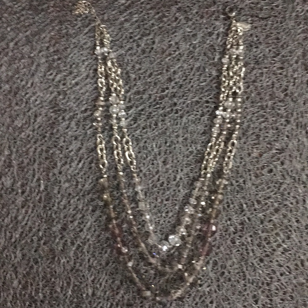 White House Black Market beaded necklace